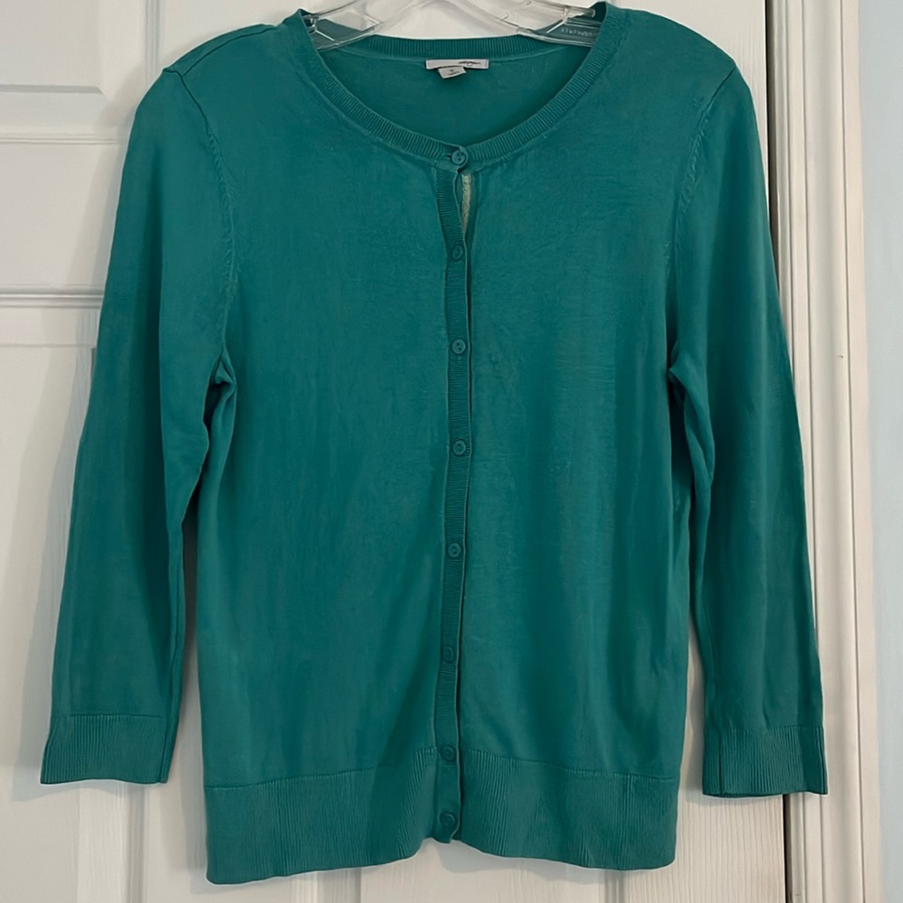 Cute Button Up Cardigan Sz Medium